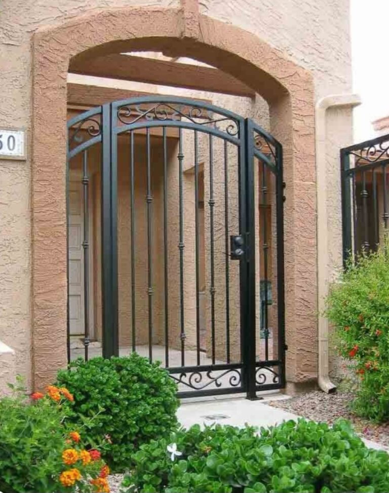 Iron Front Gate